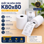 Giấy in hóa đơn K80 - Ảnh 2